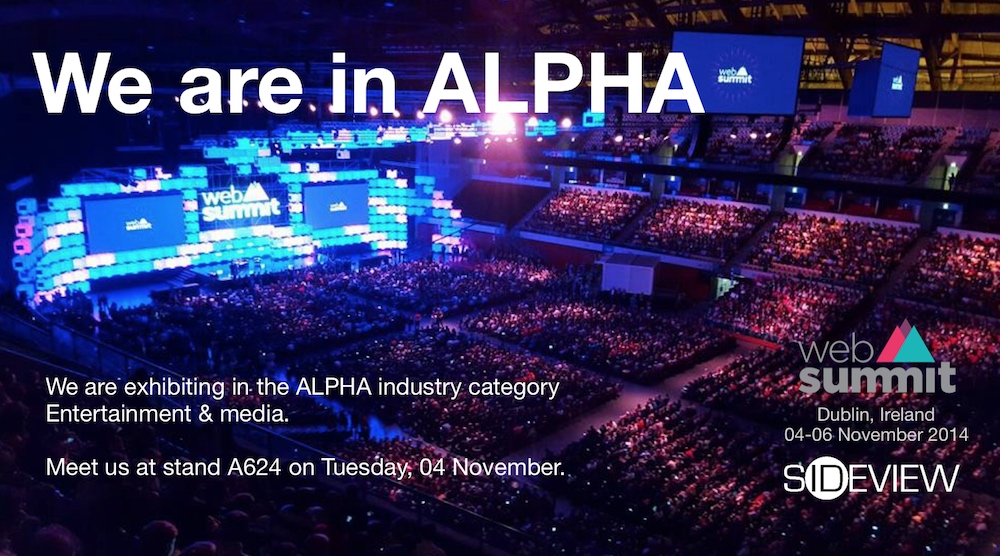 WebSummit ALPHA flyer