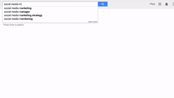 Gif of google results on social media making us sad