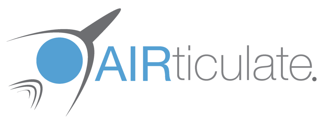 AIRticulate logo design